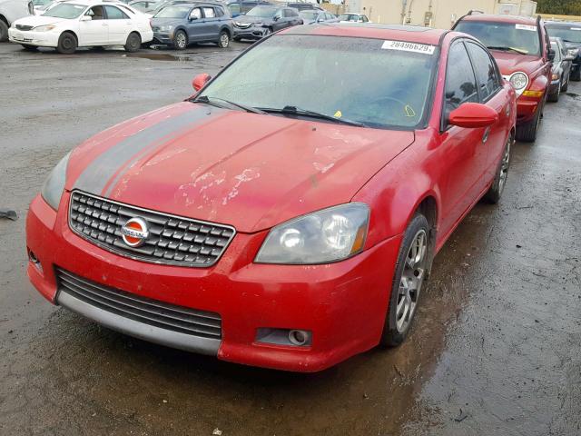 1N4BL11E65C317583 - 2005 NISSAN ALTIMA SE RED photo 2