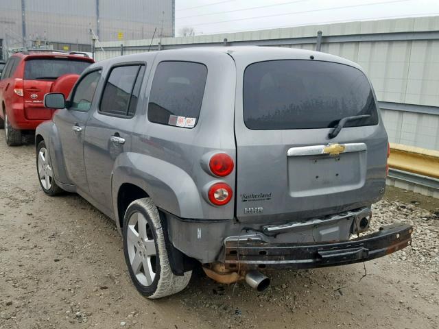 3GNDA33P97S539655 - 2007 CHEVROLET HHR LT GRAY photo 3