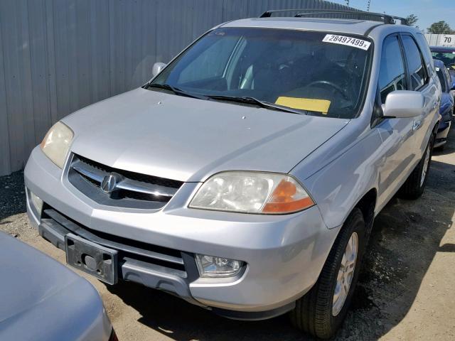 2HNYD18653H552917 - 2003 ACURA MDX TOURIN SILVER photo 2