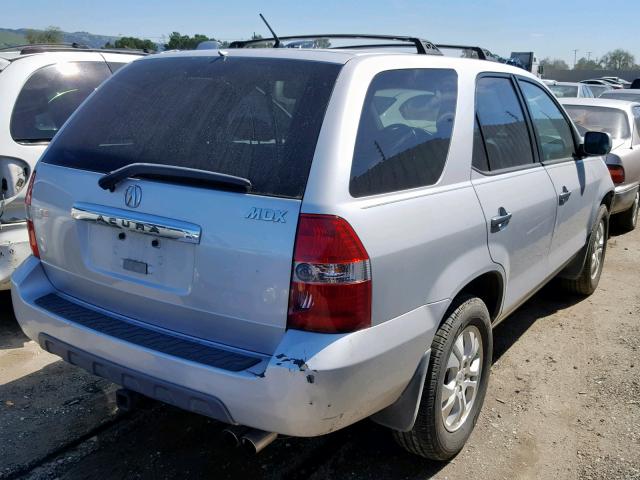 2HNYD18653H552917 - 2003 ACURA MDX TOURIN SILVER photo 4