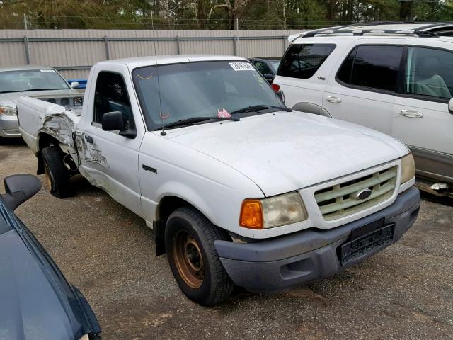 1FTYR10E11PB79636 - 2001 FORD RANGER WHITE photo 1