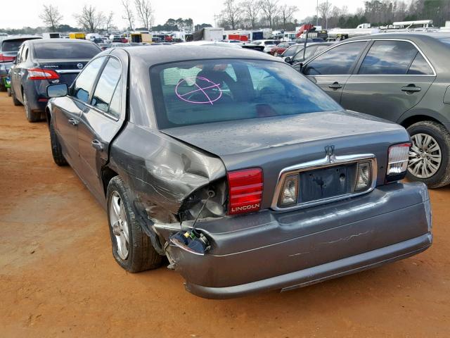 1LNHM86S72Y713086 - 2002 LINCOLN LS GRAY photo 3