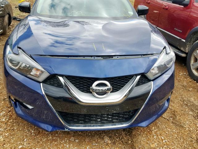 1N4AA6AP3GC449753 - 2016 NISSAN MAXIMA 3.5 BLUE photo 7