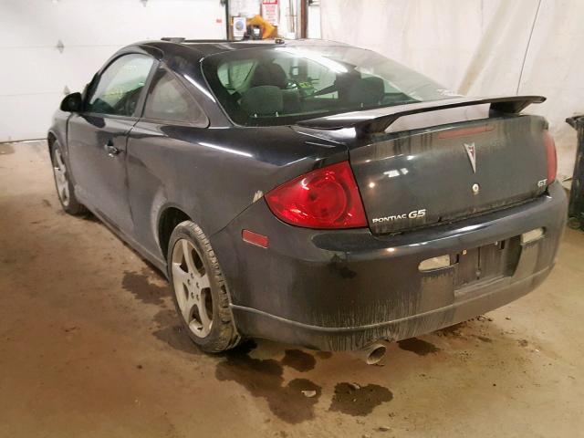 1G2AN18B477153021 - 2007 PONTIAC G5 GT BLACK photo 3