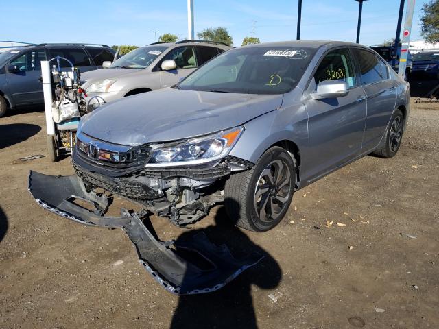 1HGCR2F85HA236579 - 2017 HONDA ACCORD EXL  photo 2