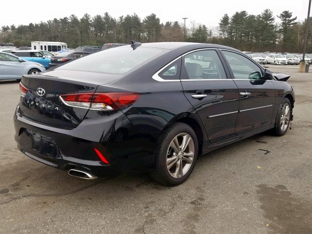 5NPE34AFXJH664530 - 2018 HYUNDAI SONATA SPO BLACK photo 4