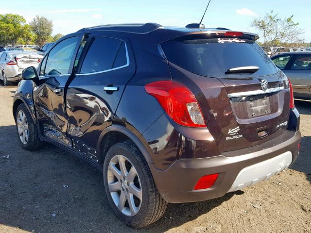 KL4CJGSB0FB222322 - 2015 BUICK ENCORE BURN photo 3