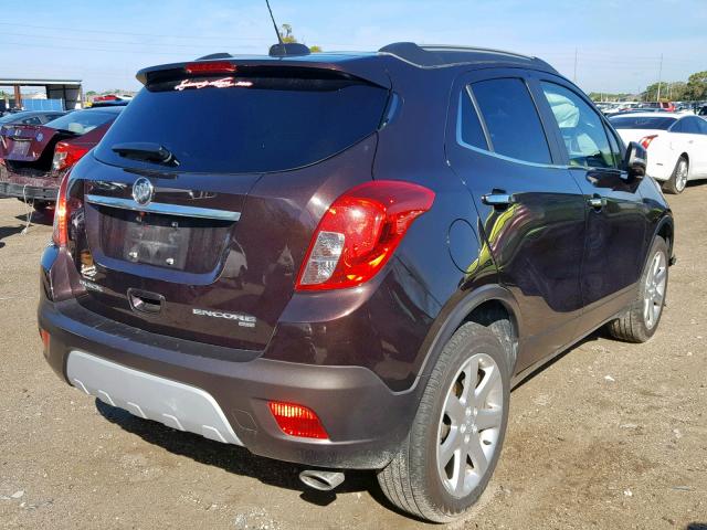 KL4CJGSB0FB222322 - 2015 BUICK ENCORE BURN photo 4