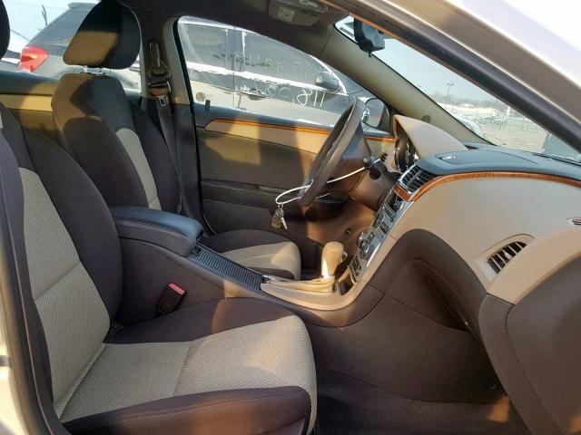 1G1ZC5EU0BF329684 - 2011 CHEVROLET MALIBU 1LT GOLD photo 5