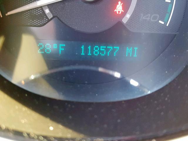 1G1ZC5EU0BF329684 - 2011 CHEVROLET MALIBU 1LT GOLD photo 8