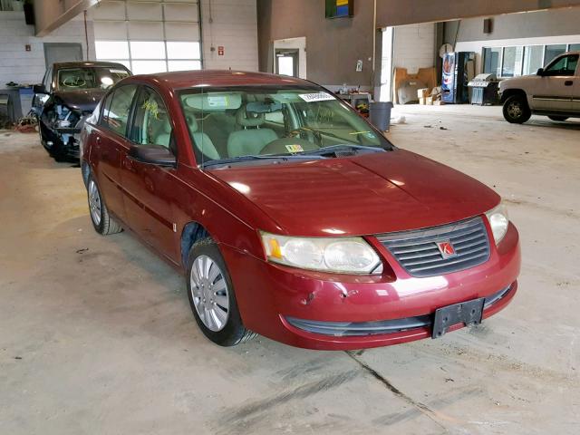 1G8AJ55F06Z100495 - 2006 SATURN ION LEVEL MAROON photo 1