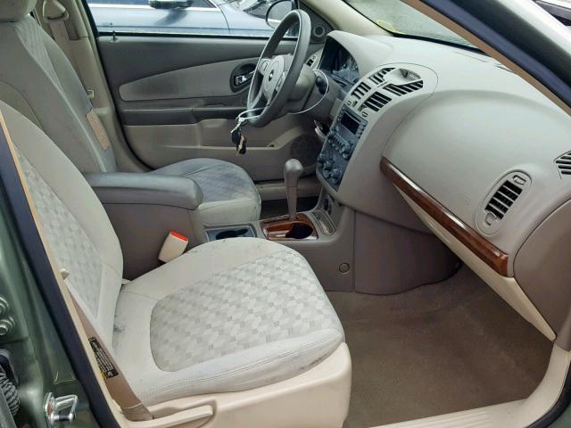 1G1ZT62865F181767 - 2005 CHEVROLET MALIBU MAX GREEN photo 5