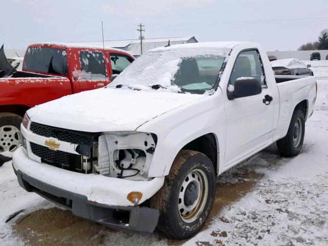 1GCCSBF94C8162602 - 2012 CHEVROLET COLORADO WHITE photo 2