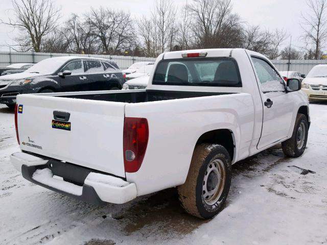 1GCCSBF94C8162602 - 2012 CHEVROLET COLORADO WHITE photo 4