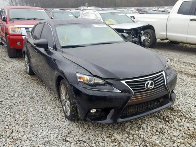 JTHBF1D22F5059554 - 2015 LEXUS IS 250 BLACK photo 1