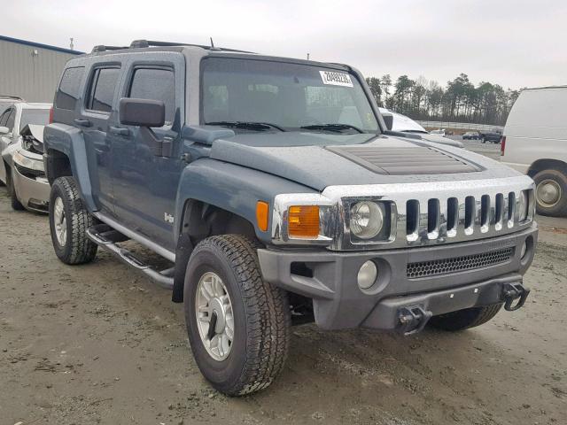 5GTDN136968328321 - 2006 HUMMER H3 BLUE photo 1