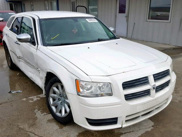 2D4FV47T28H177775 - 2008 DODGE MAGNUM WHITE photo 1