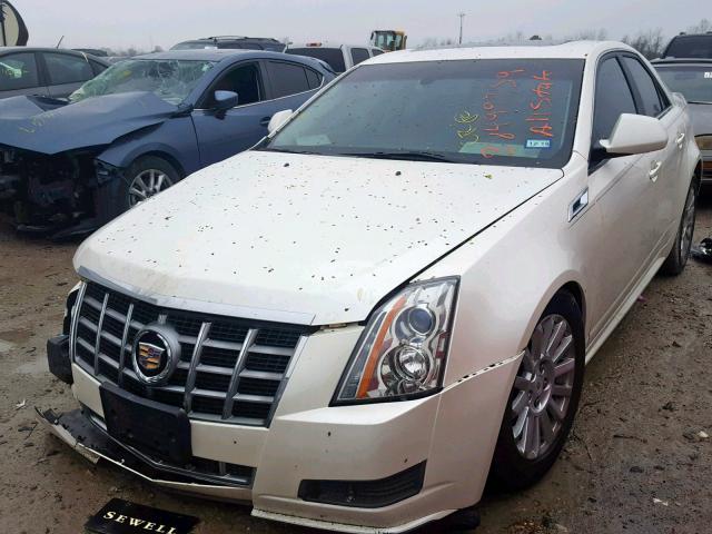 1G6DE5E53C0107538 - 2012 CADILLAC CTS LUXURY WHITE photo 2