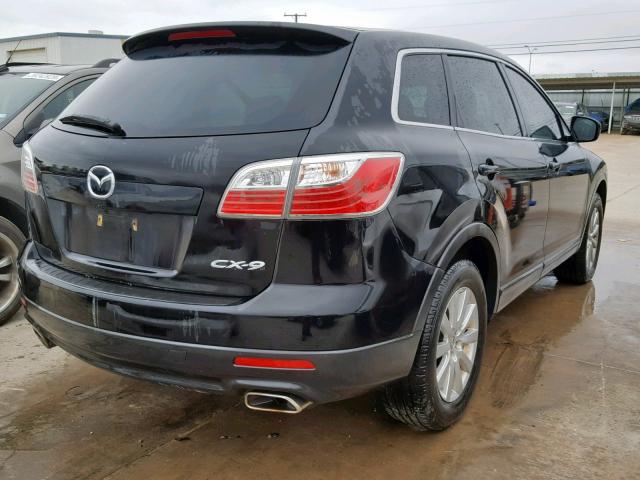 JM3TB2MA5A0237274 - 2010 MAZDA CX-9 BLACK photo 4