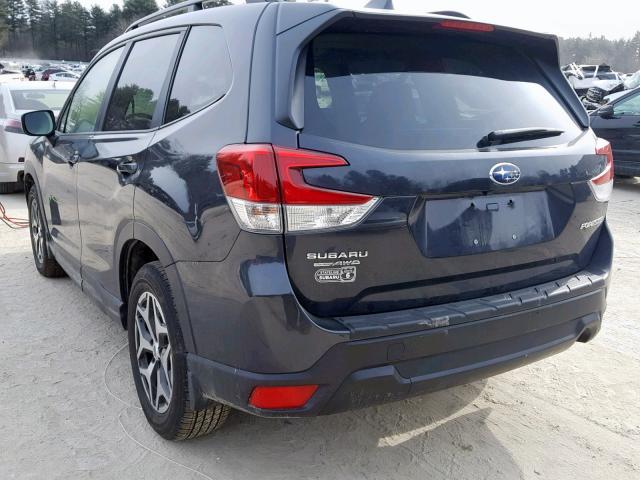 JF2SKAGC9KH433296 - 2019 SUBARU FORESTER P GRAY photo 3