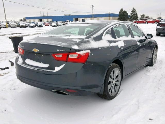 1G1ZH5SX2GF286764 - 2016 CHEVROLET MALIBU PRE ნაცრისფერი ფოტო 4