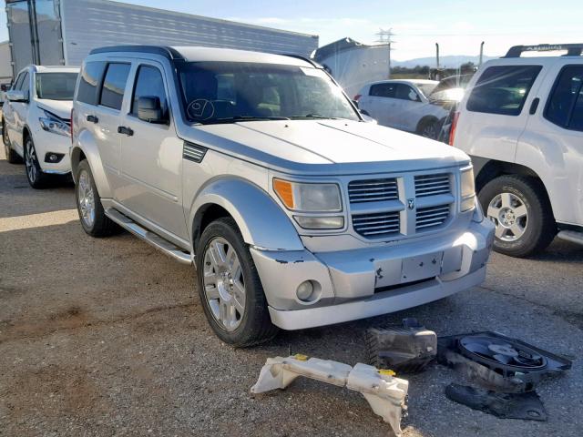 1D8GT58697W610788 - 2007 DODGE NITRO R/T SILVER photo 1