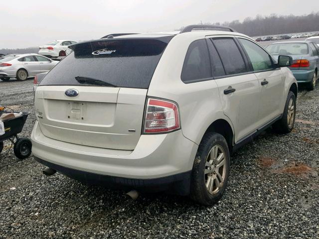 2FMDK46C77BA67901 - 2007 FORD EDGE SE CREAM photo 4