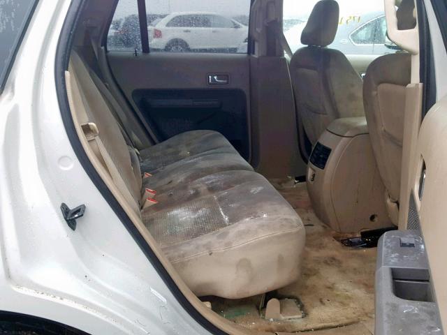 2FMDK46C77BA67901 - 2007 FORD EDGE SE CREAM photo 6