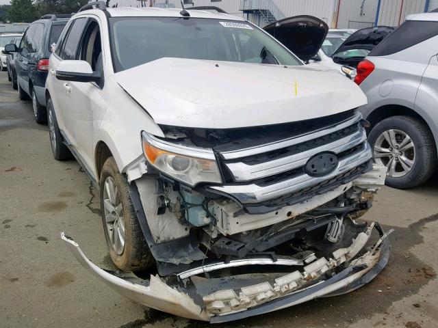 2FMDK3K91CBA09653 - 2012 FORD EDGE LIMIT WHITE photo 1