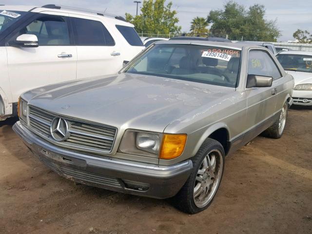 WDB12604412000547 - 1984 MERCEDES-BENZ 500 SEC SILVER photo 2