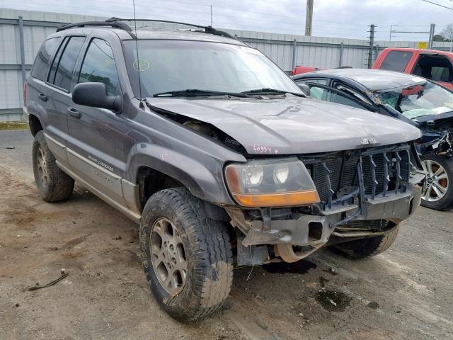 1J4GW58S4XC639324 - 1999 JEEP GRAND CHER GRAY photo 1