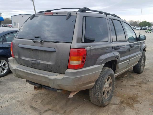 1J4GW58S4XC639324 - 1999 JEEP GRAND CHER GRAY photo 4