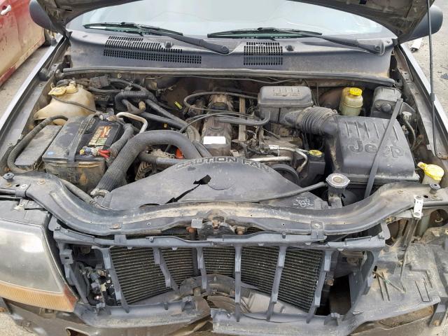 1J4GW58S4XC639324 - 1999 JEEP GRAND CHER GRAY photo 7