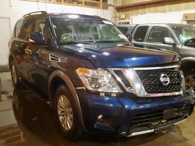 JN8AY2NC4H9508026 - 2017 NISSAN ARMADA SV BLUE photo 1