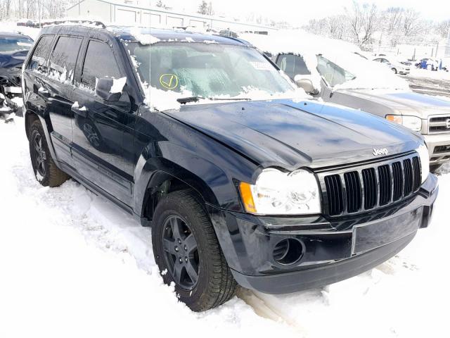 1J8GR48K66C223385 - 2006 JEEP GRAND CHER BLACK photo 1