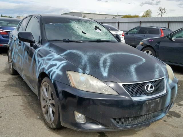 JTHBK262982063135 - 2008 LEXUS IS 250 BLACK photo 1