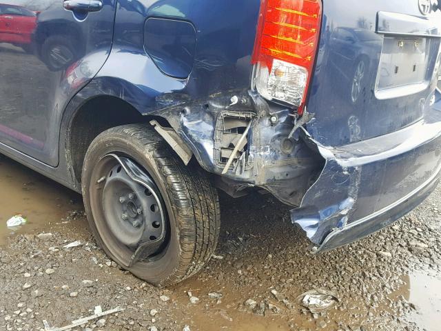 JTLZE4FE3DJ039382 - 2013 TOYOTA SCION XB 蓝色 照片 9