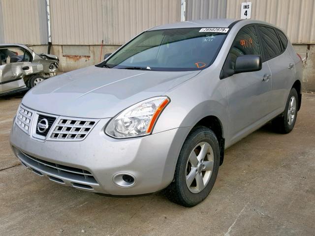 JN8AS5MT0AW507659 - 2010 NISSAN ROGUE S SILVER photo 2