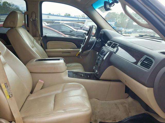 1GKFK63857J191190 - 2007 GMC YUKON DENA TAN photo 5