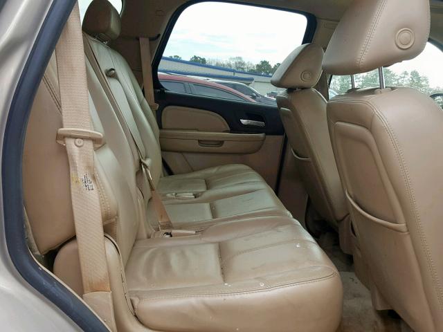 1GKFK63857J191190 - 2007 GMC YUKON DENA TAN photo 6