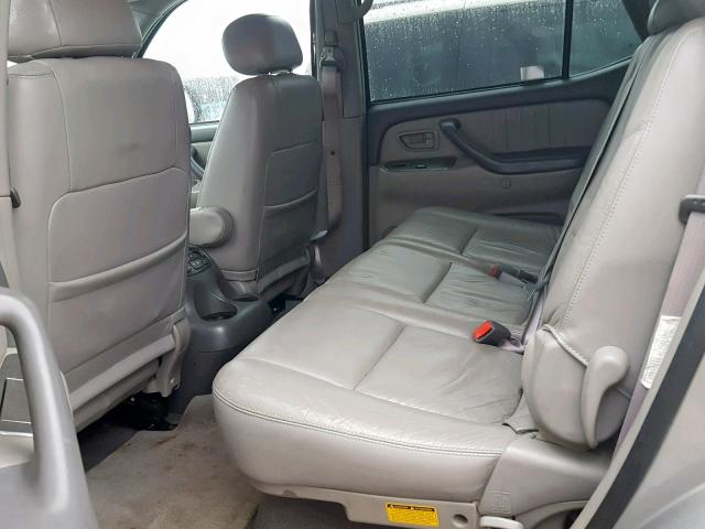 5TDZT38A01S030191 - 2001 TOYOTA SEQUOIA LI SILVER photo 6