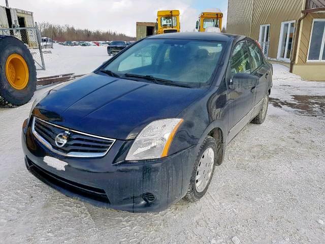 3N1AB6AP6AL717541 - 2010 NISSAN SENTRA 2.0 BLACK photo 2