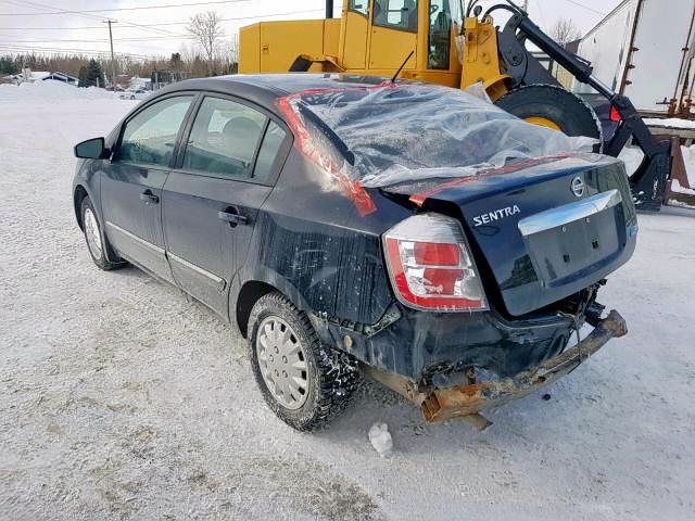 3N1AB6AP6AL717541 - 2010 NISSAN SENTRA 2.0 BLACK photo 3