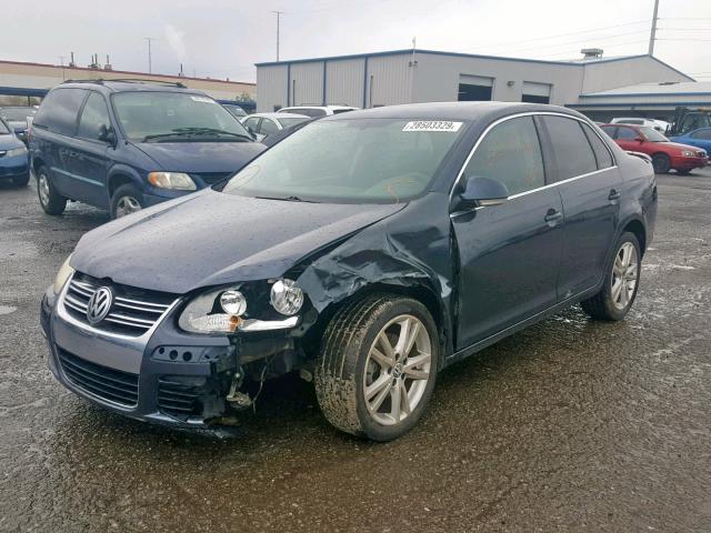 3VWSG71K16M625023 - 2006 VOLKSWAGEN JETTA 2.5 BLUE photo 2