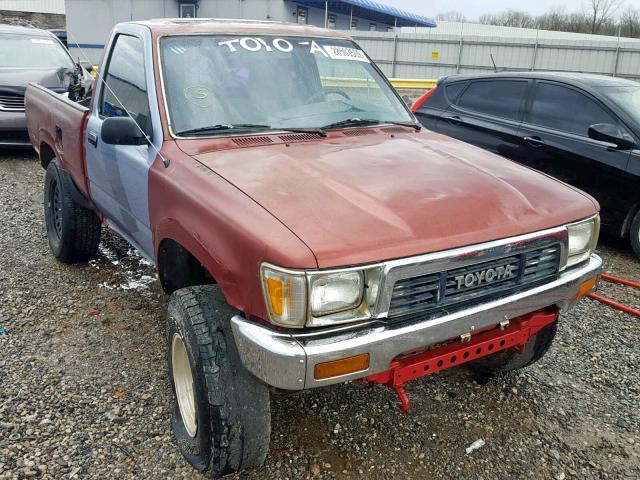 JT4RN01P9K0004748 - 1989 TOYOTA PICKUP 1/2 RED photo 1