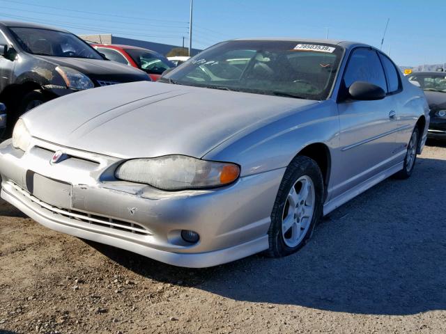 2G1WX15K029136054 - 2002 CHEVROLET MONTE CARL SILVER photo 2