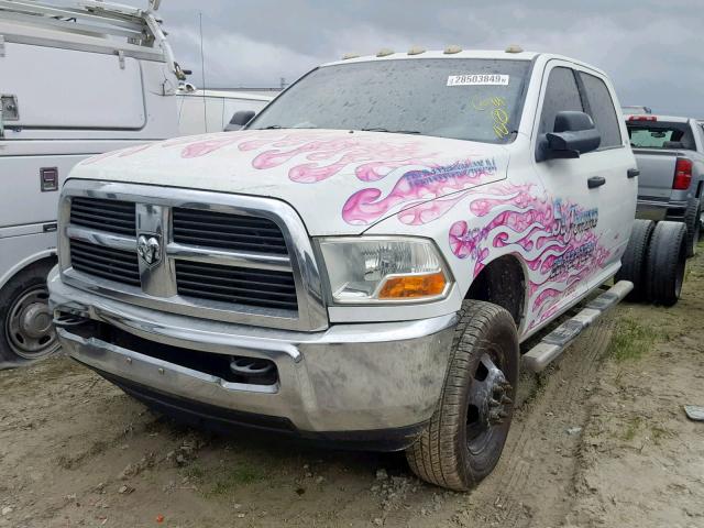 3D6WF4CL5BG503912 - 2011 DODGE RAM 3500 S WHITE photo 2