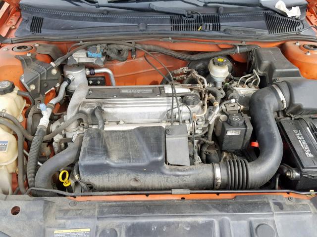 1G1JH12F357167318 - 2005 CHEVROLET CAVALIER L ORANGE photo 7