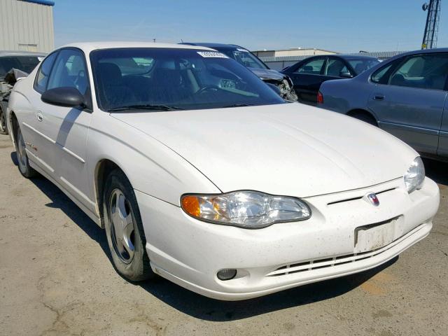 2G1WX15K019266687 - 2001 CHEVROLET MONTE CARL WHITE photo 1