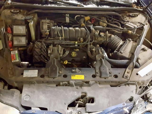 2G1WX15KX19258161 - 2001 CHEVROLET MONTE CARL BLUE photo 7